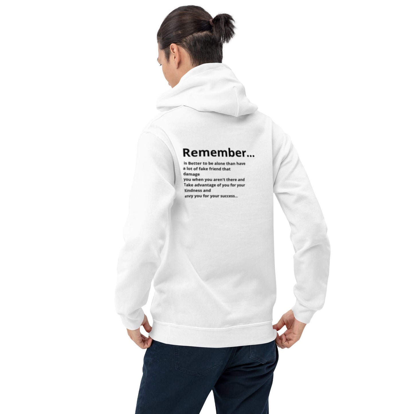 I hate false affection hoodie
